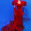 TTonner Scarlett O'Hara doll wearing Franklin Mint Attendance in Shame outfit