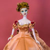 Madra Lord doll wearing Tonner Gone with the Wind Belle Watling outfit