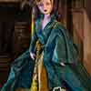Gene Marshall in Scarlett O'Hara Tonner My Mother's Portieres outfit