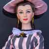 Tonner Scarlett O'Hara doll wearing Franklin Mint Peachtree Street outfit