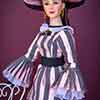 Tonner Scarlett O'Hara doll wearing Franklin Mint Peachtree Street outfit